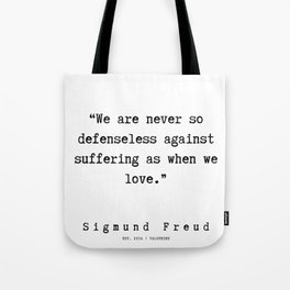 2  |   Sigmund Freud Quotes | 190926 Tote Bag