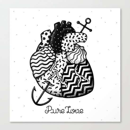 Pure Love Canvas Print