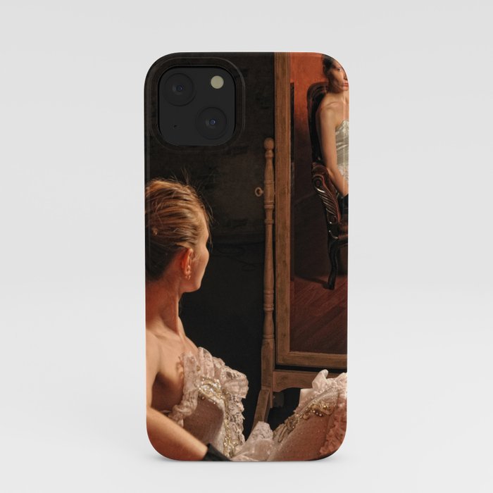 Victoria and the mirror iPhone Case