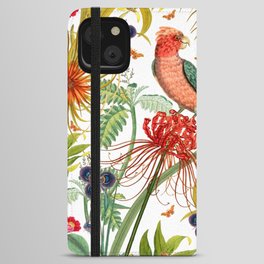 RIO PARROT PRINT iPhone Wallet Case