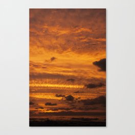 Magnificent Sunset #1 | Ocean View | Madagascar Canvas Print