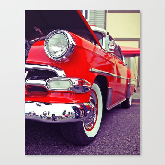 Classic red Canvas Print