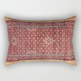 Hamadan West Persian Long Rug Print Rectangular Pillow