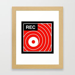 Reel Record Framed Art Print