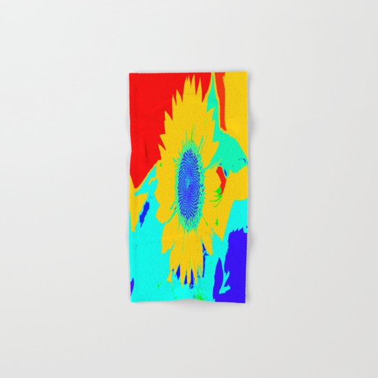 Fun Sunflower Hand & Bath Towel