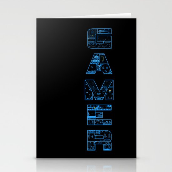 Gamer Stationery Cards