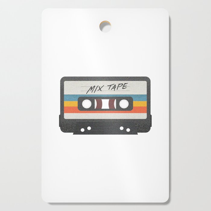 Mix Tape Retro Design Cutting Board