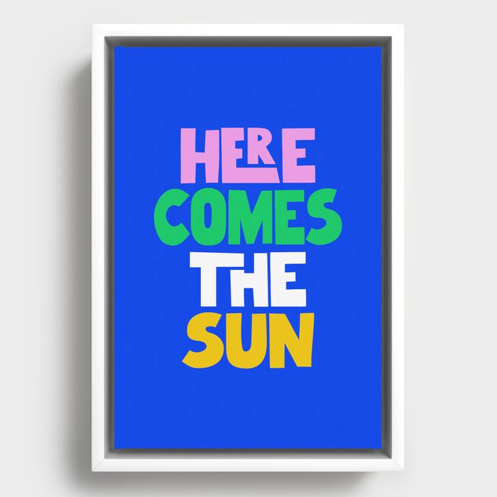 Framed Canvas