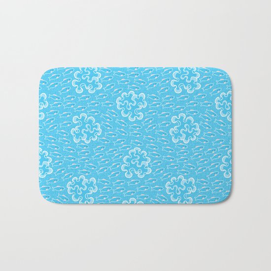 Sea Lettuce_Pattern Bath Mat