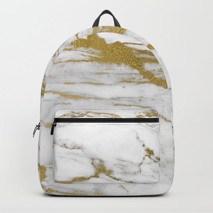 Marble Print Design Backpack