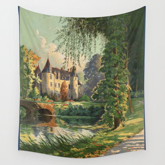 French Chateau Wall Tapestry