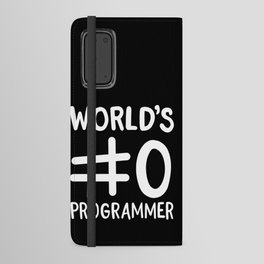 World's 0 Programmer Android Wallet Case