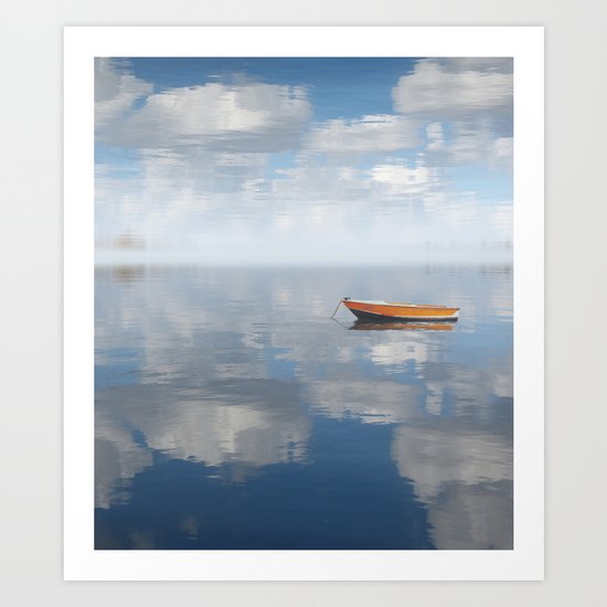 Reflected Shanti Art Print