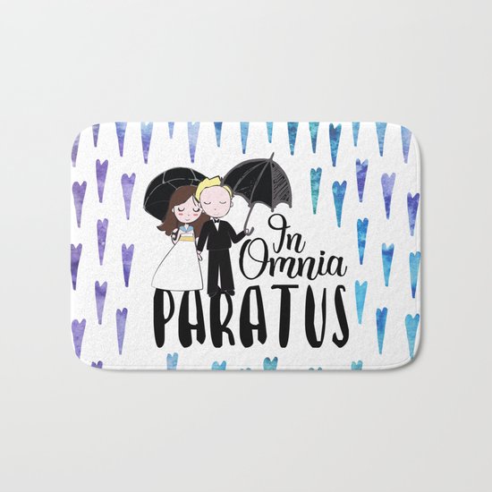 In Omnia Paratus Bath Mat