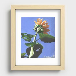 Sunflower-12 Recessed Framed Print