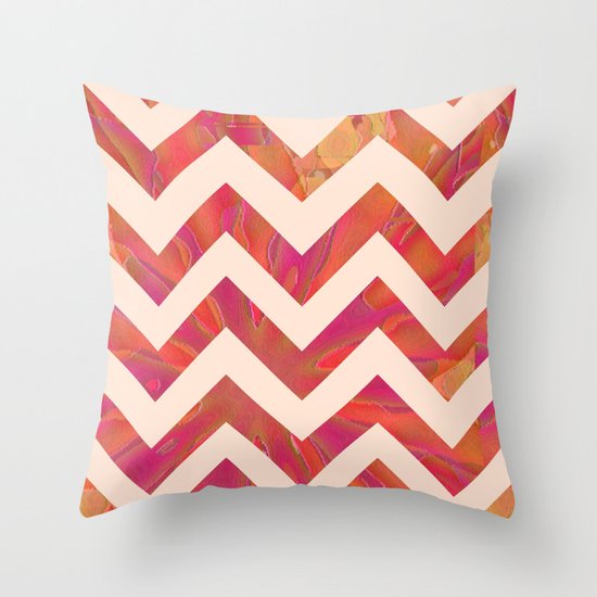 Spitfire Chevron Throw Pillow
