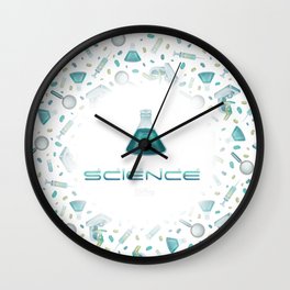 Science Wall Clock