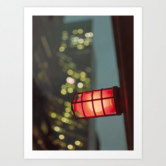 modern moonlight... Art Print
