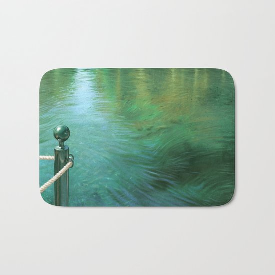 Waterscape digital painting Bath Mat