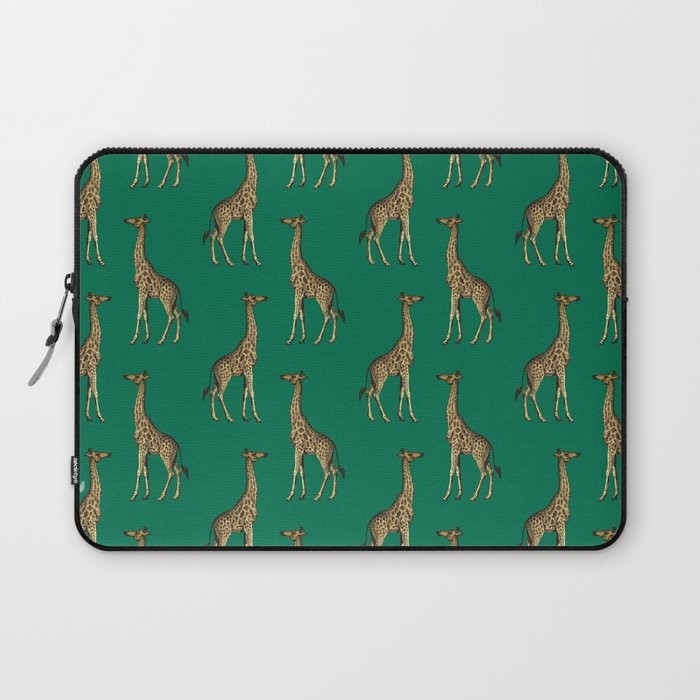 Giraffe Pattern Laptop Sleeve