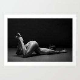 bodyscape Art Print | Skin, Fetish, Figure, Fashion, Butt, Sexual, Sexually, Naked, Nudist, Female 