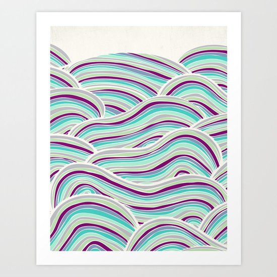 Summer Fields Art Print