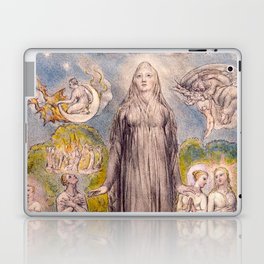 William Blake "Melancholy" Laptop Skin