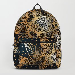 marrakech dream Backpack | Flower, Hippie, Orient, Oriental, Pattern, Indian, Mushrooms, Psychedelic, Calming, Magick 