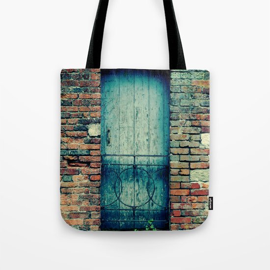 Blue Door Tote Bag