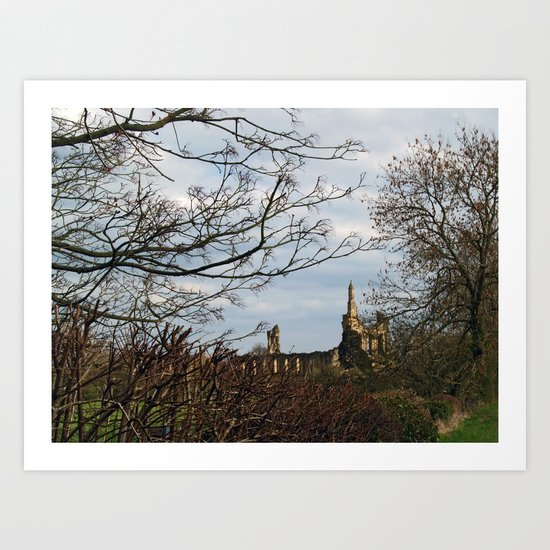 Byland Abbey Art Print