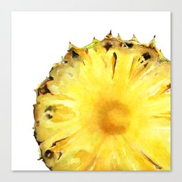 Pineapple Slice Canvas Print