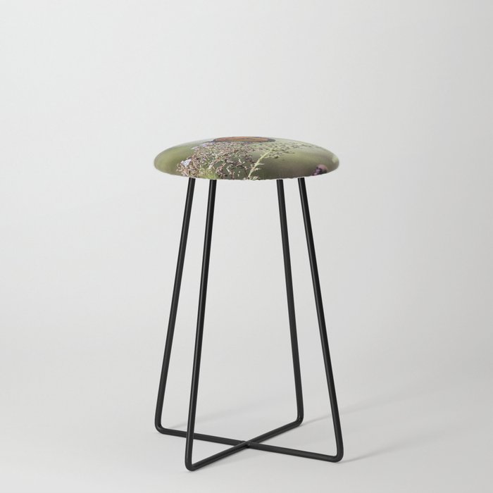 Monarch Butterfly Counter Stool