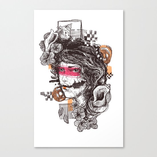 lookbroken Canvas Print