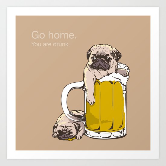 Go Home Art Print