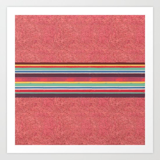Strip Art Print
