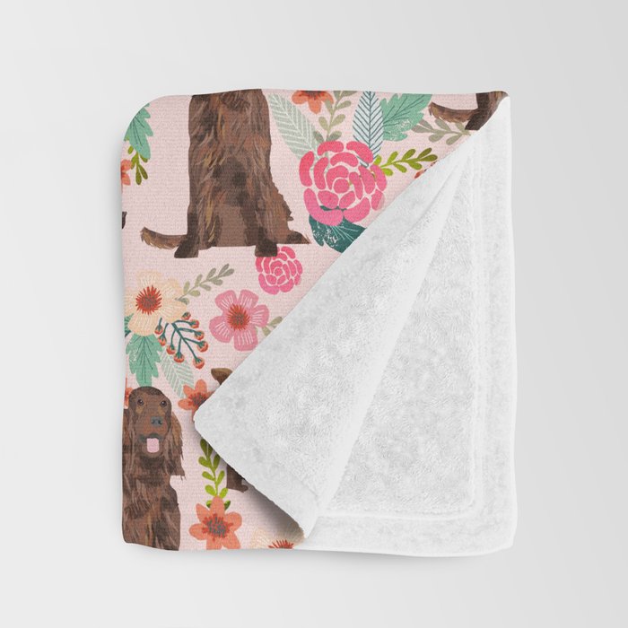 Irish Setter dog breed floral pattern gifts for dog lovers ...