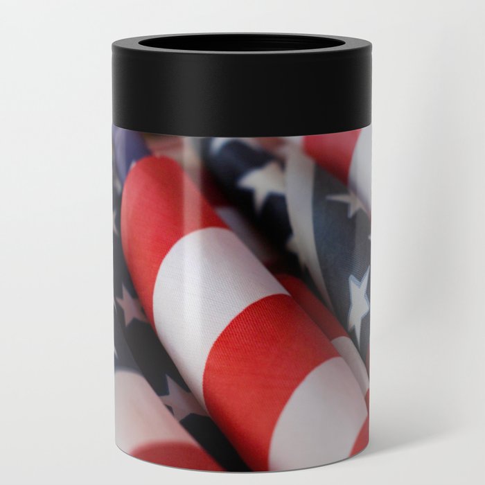 Stars and Stripes Can Cooler