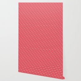 Discontinuous thin lines - pink Wallpaper
