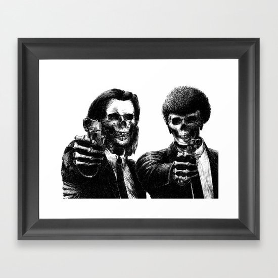 Pulp Fiction Framed Art Print