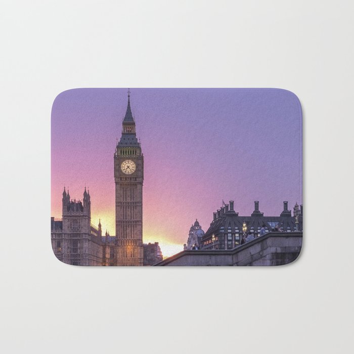 London's Big Ben Bath Mat