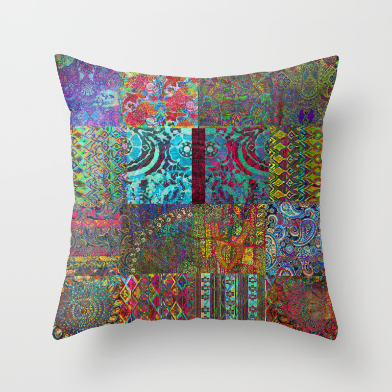 bohemian couch pillows