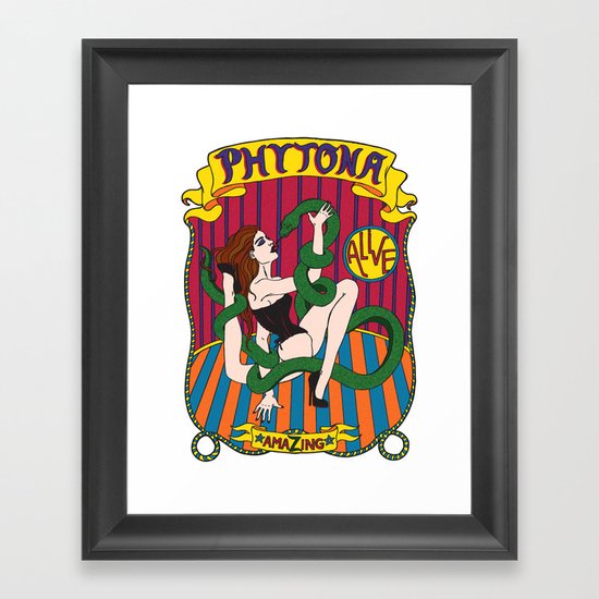 Phytona Framed Art Print