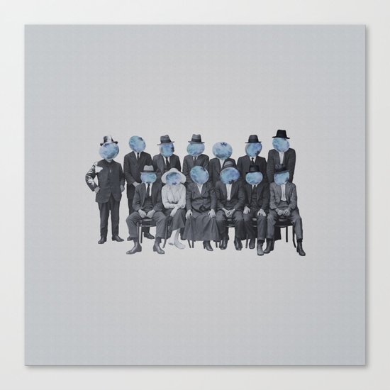 Blueberry Mugshot Canvas Print