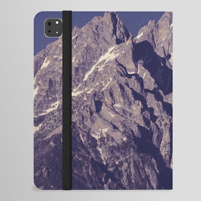Grand Teton National Park Wyoming Mountain Peak Landscape Print iPad Folio Case