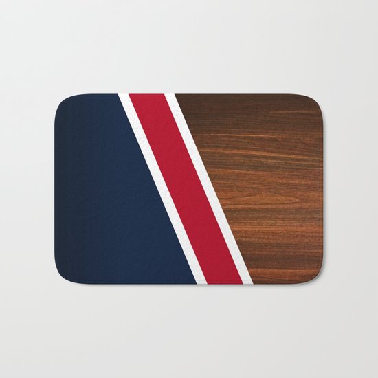 Wooden New England Bath Mat