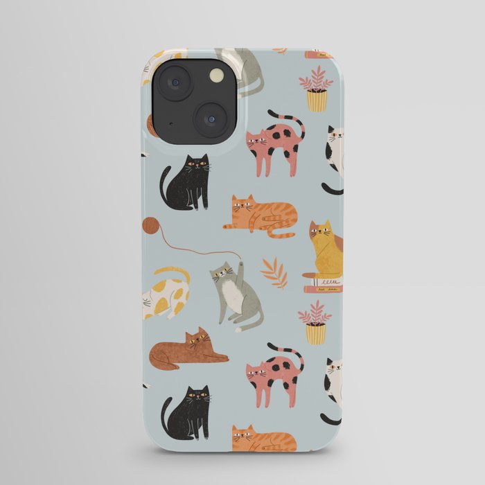 Home cats iPhone Case