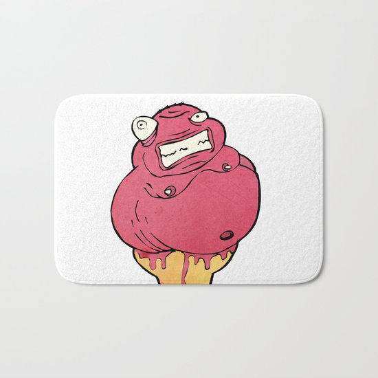 Summer Cream Bath Mat