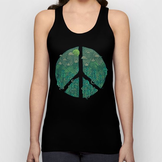 Peaceful Landscape Unisex Tank Top