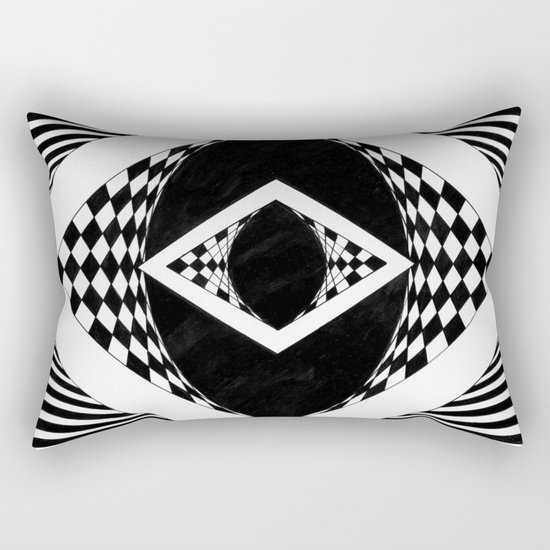 an eye for an eye Rectangular Pillow
