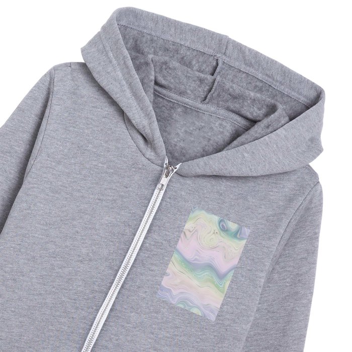 Crystal Strata Texture 04 Kids Zip Hoodie